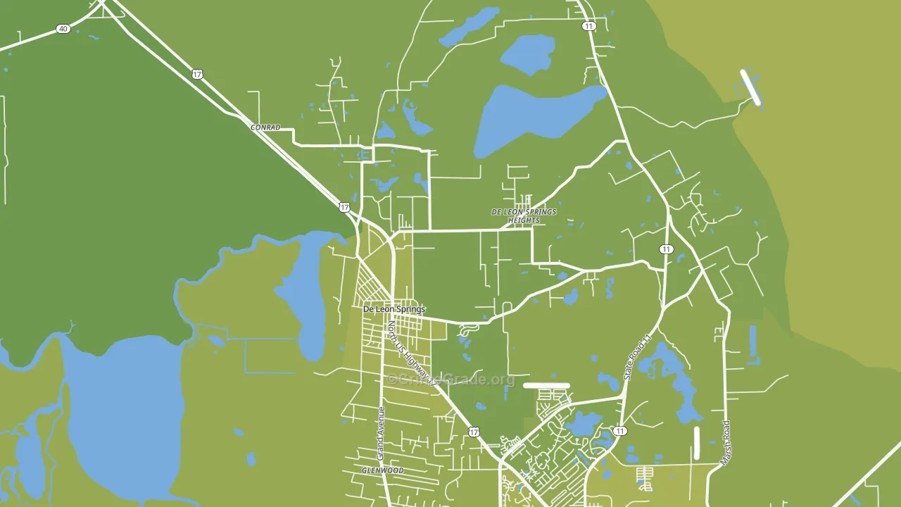 32130, FL Map of Vehicle Theft Rates