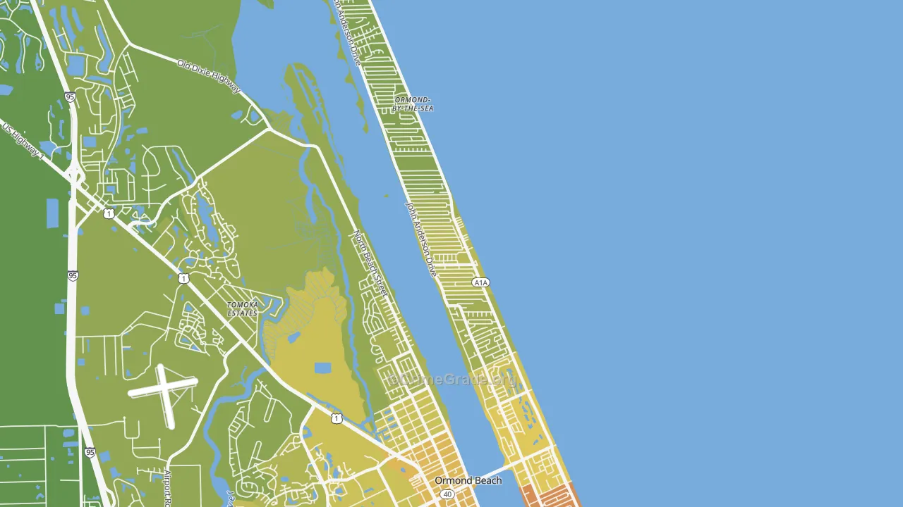 32176, FL Map of Vehicle Theft Rates