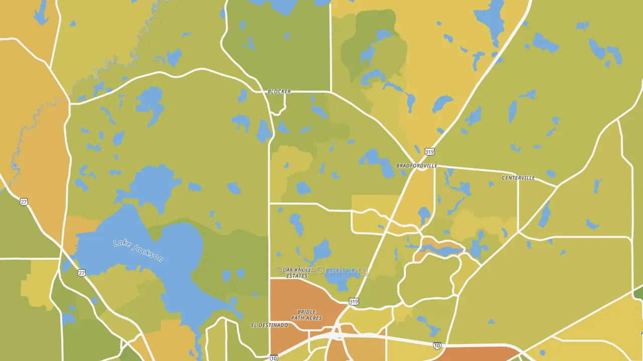 32312, FL Map of Vehicle Theft Rates