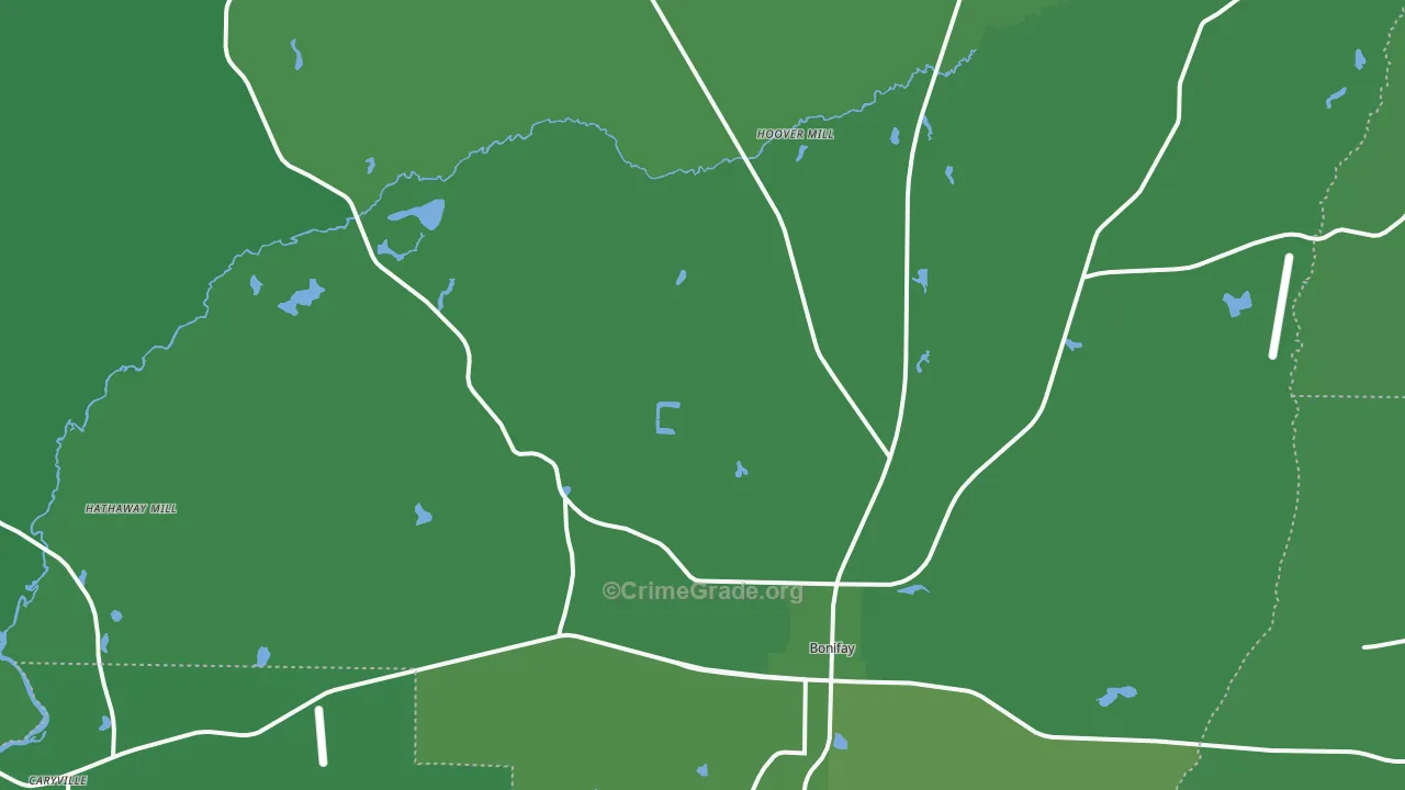 32425, FL Map of Vehicle Theft Rates