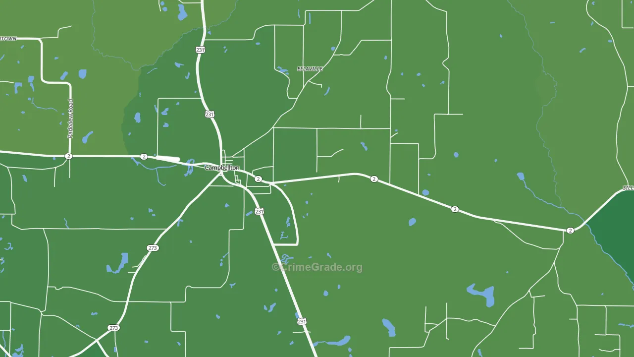 32426, FL Map of Vehicle Theft Rates
