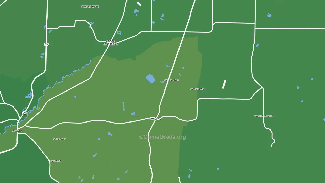 32428, FL Map of Vehicle Theft Rates