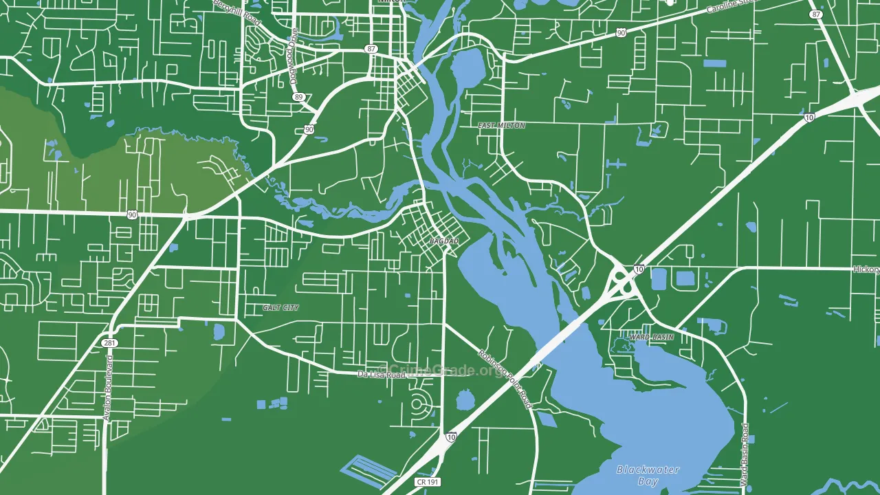 32530, FL Map of Vehicle Theft Rates