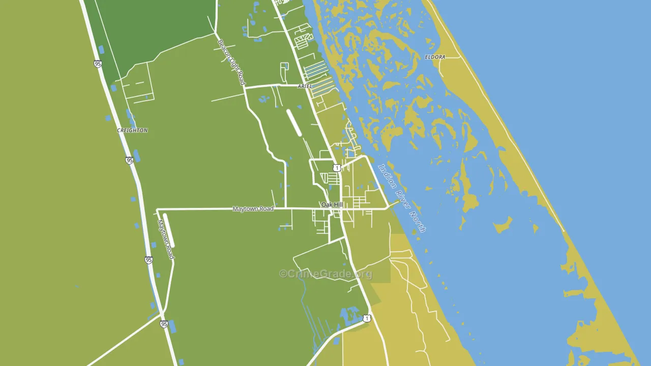 32759, FL Map of Vehicle Theft Rates