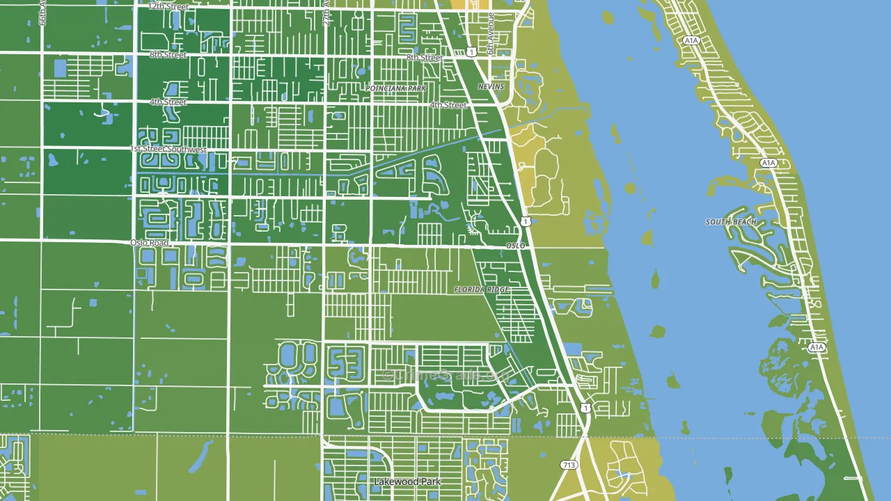 32962, FL Map of Vehicle Theft Rates