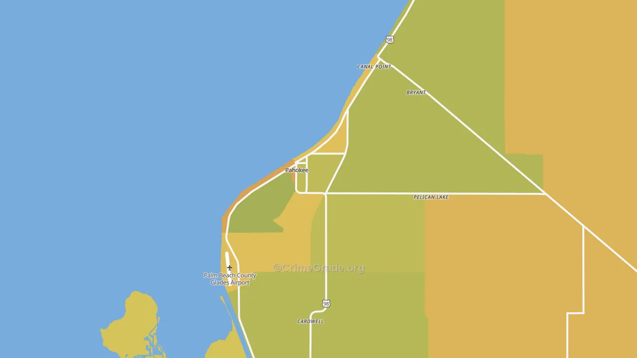 33476, FL Map of Vehicle Theft Rates