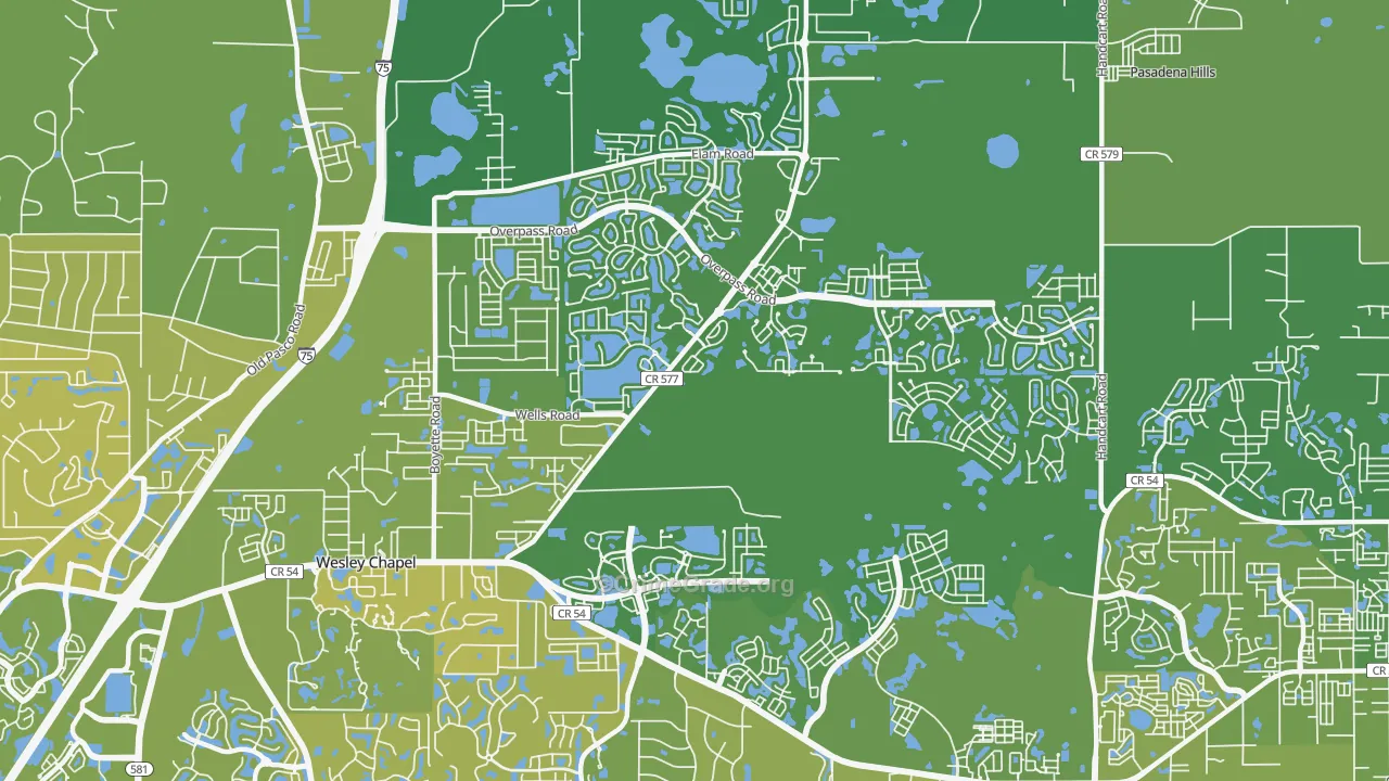 33545, FL Map of Vehicle Theft Rates