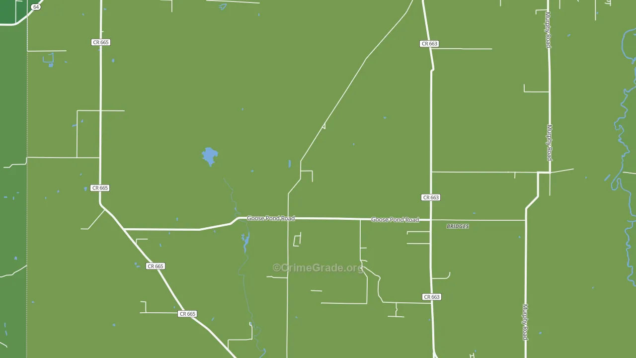 33865, FL Map of Vehicle Theft Rates