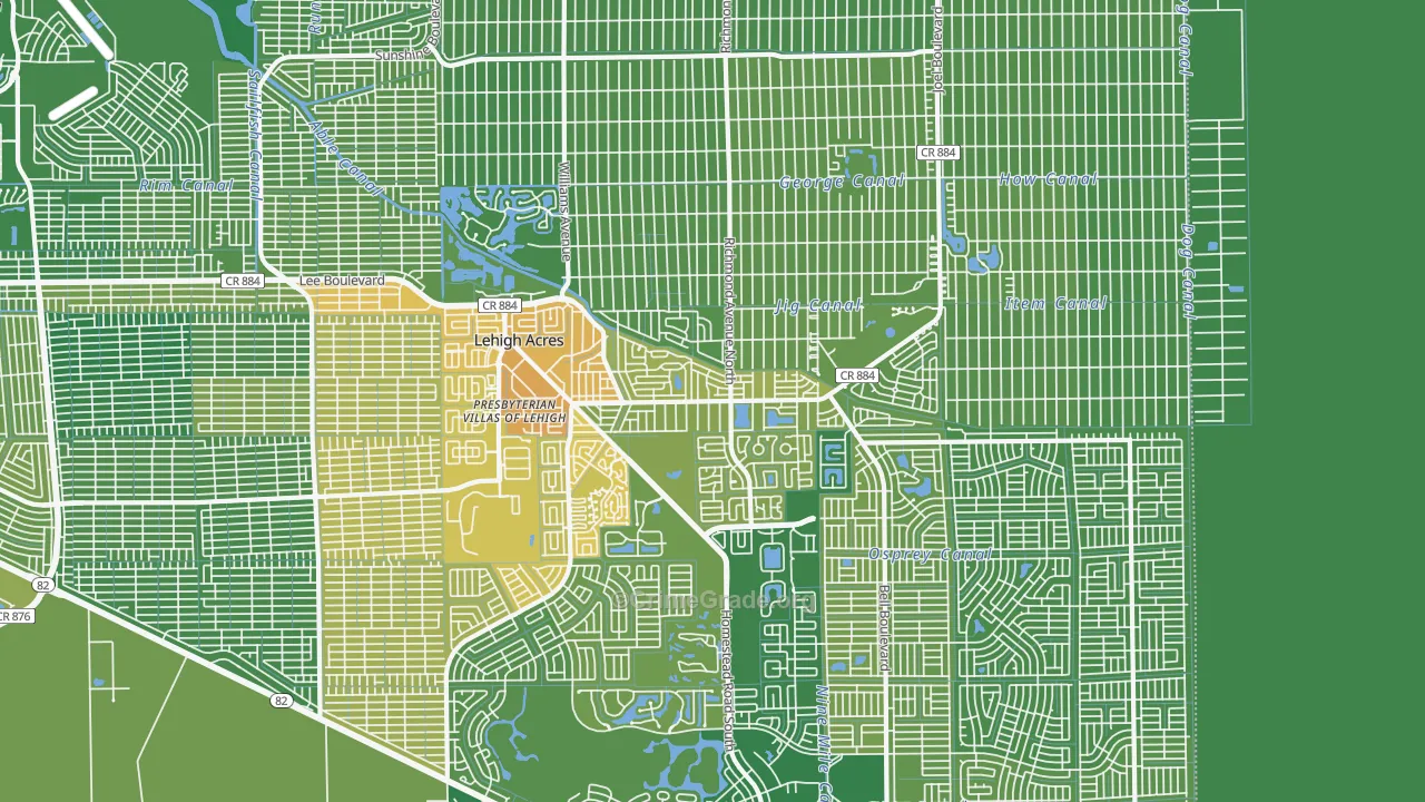 33936, FL Map of Vehicle Theft Rates
