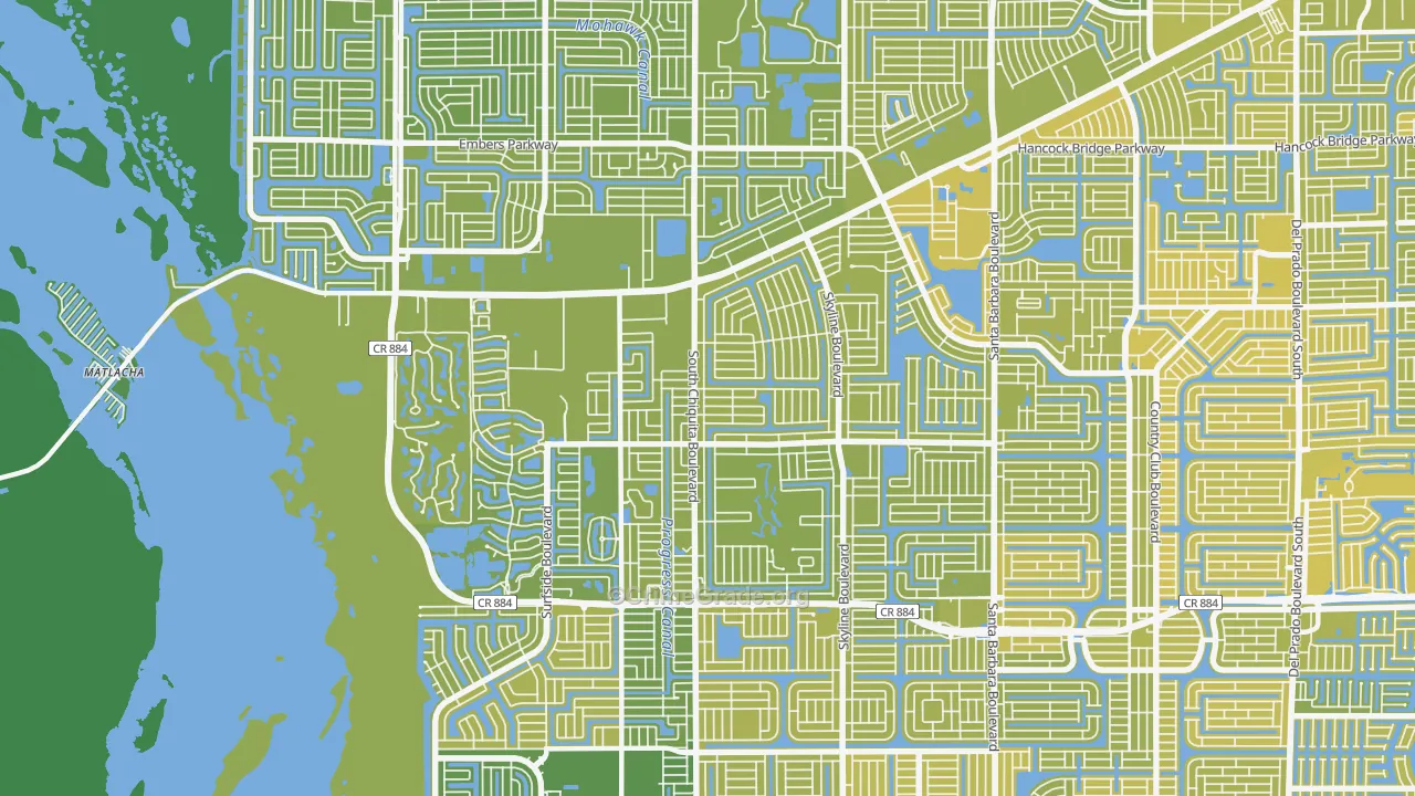 33991, FL Map of Vehicle Theft Rates