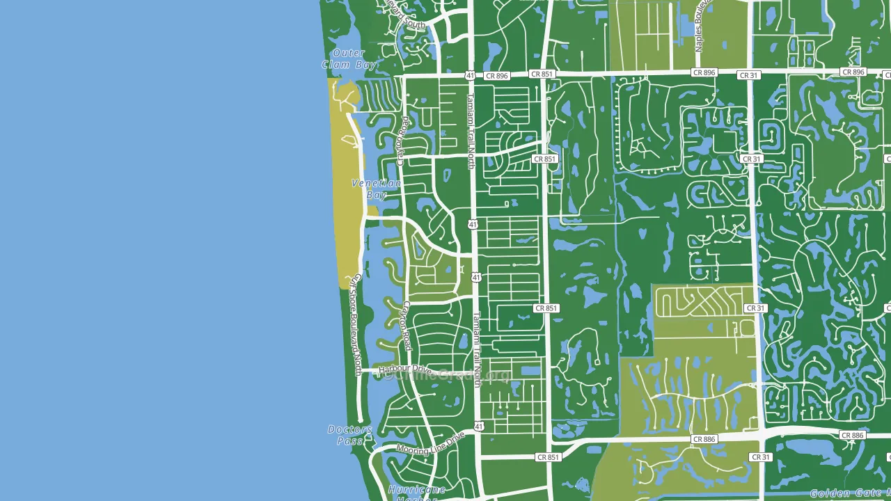 34103, FL Map of Vehicle Theft Rates