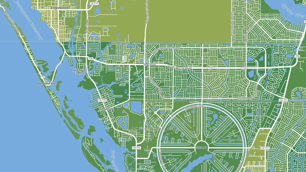 34224, FL Map of Vehicle Theft Rates