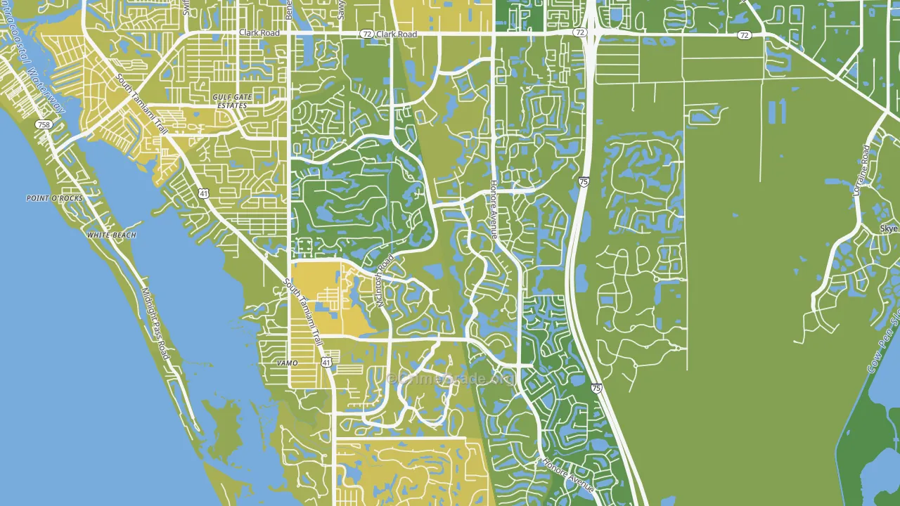 34238, FL Map of Vehicle Theft Rates