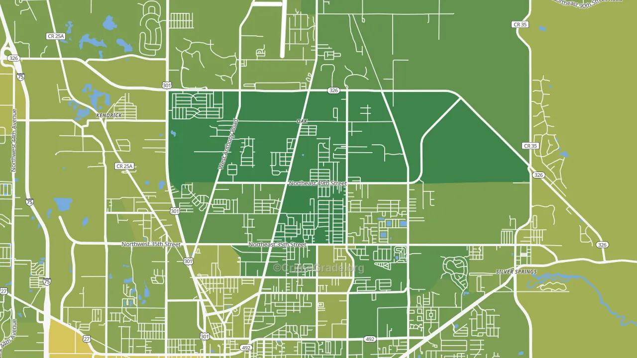 34479, FL Map of Vehicle Theft Rates