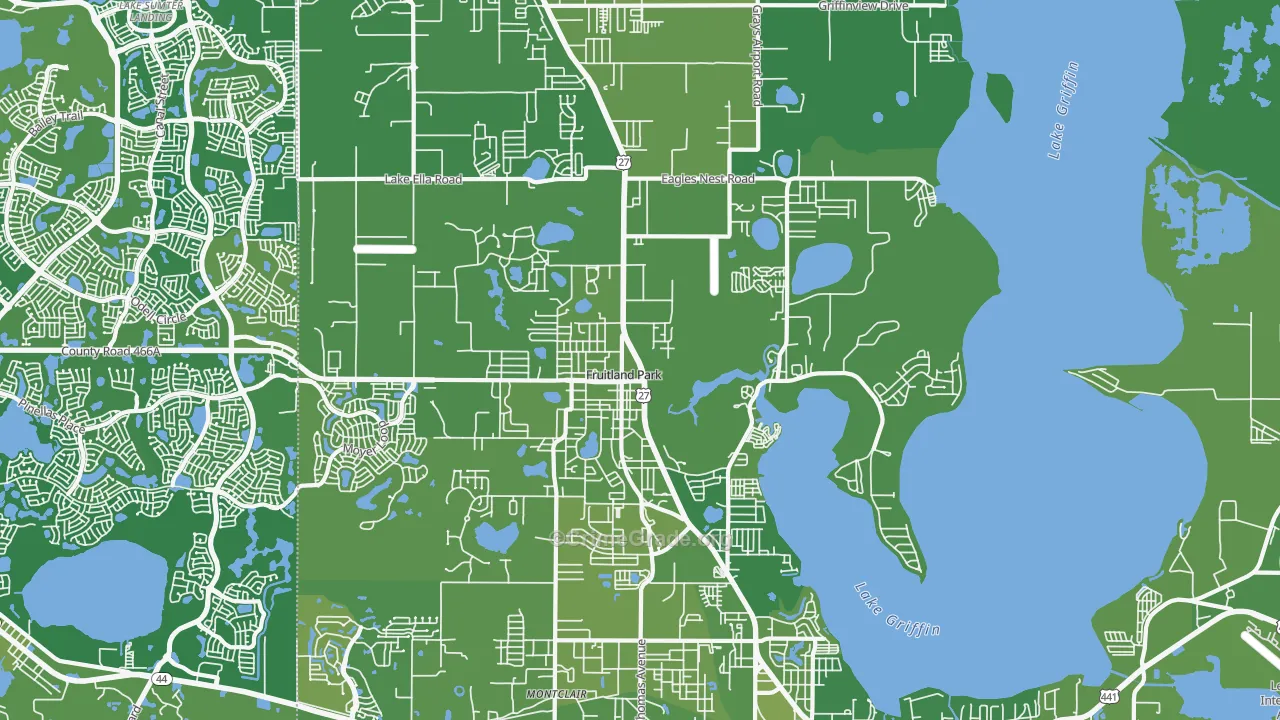 34731, FL Map of Vehicle Theft Rates