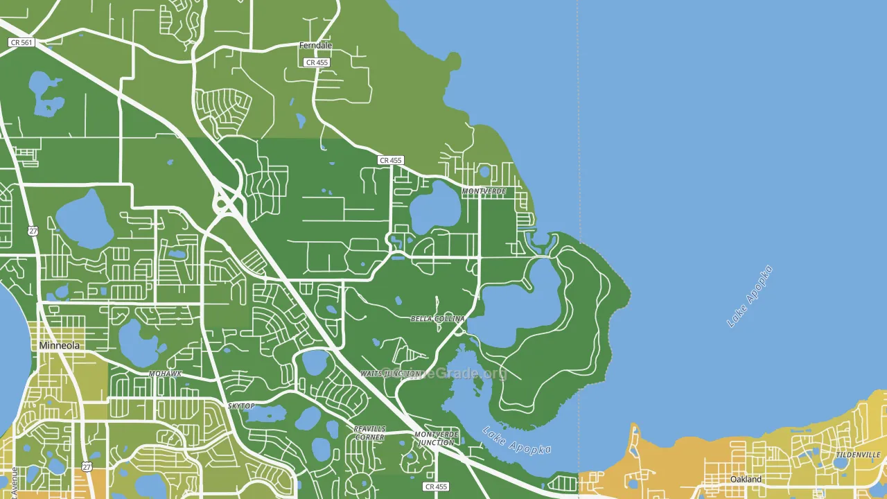 34756, FL Map of Vehicle Theft Rates