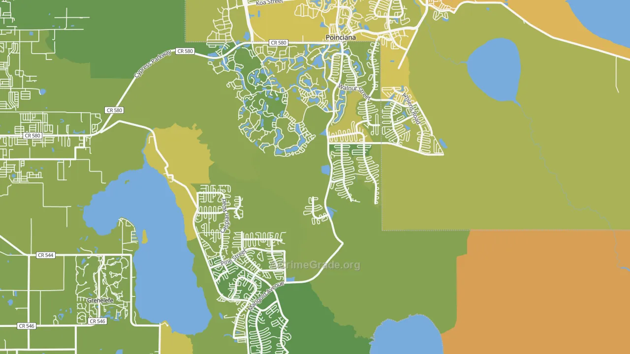 34759, FL Map of Vehicle Theft Rates