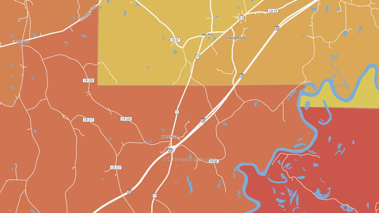 35469, AL Map of Vehicle Theft Rates