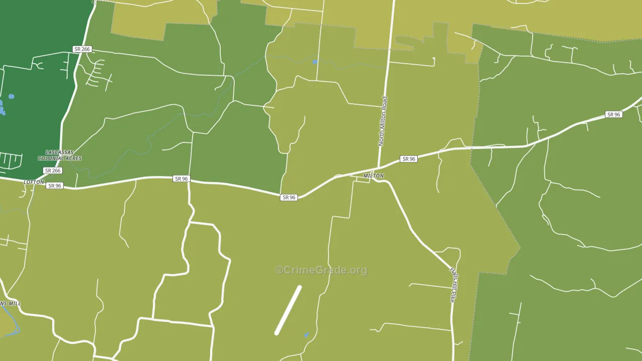 37118, TN Map of Vehicle Theft Rates