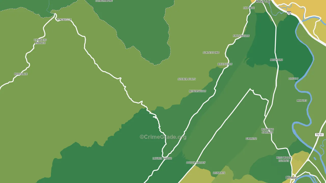 37710, TN Map of Vehicle Theft Rates