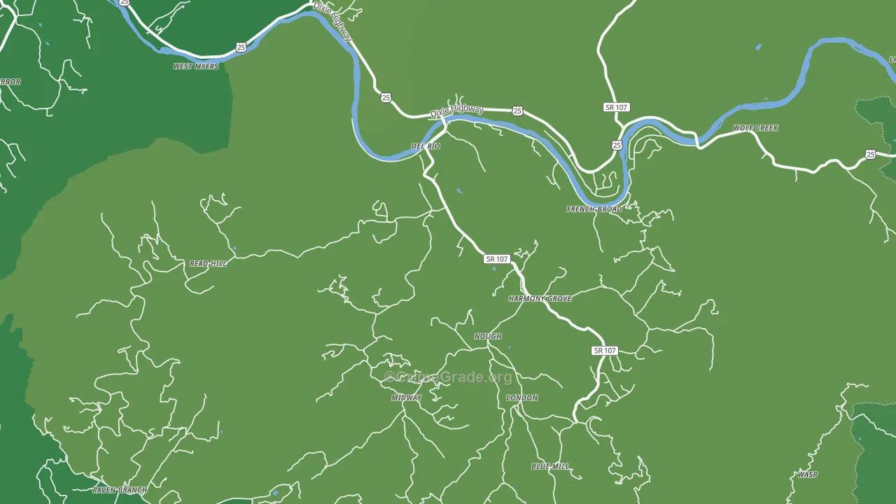 37727, TN Map of Vehicle Theft Rates