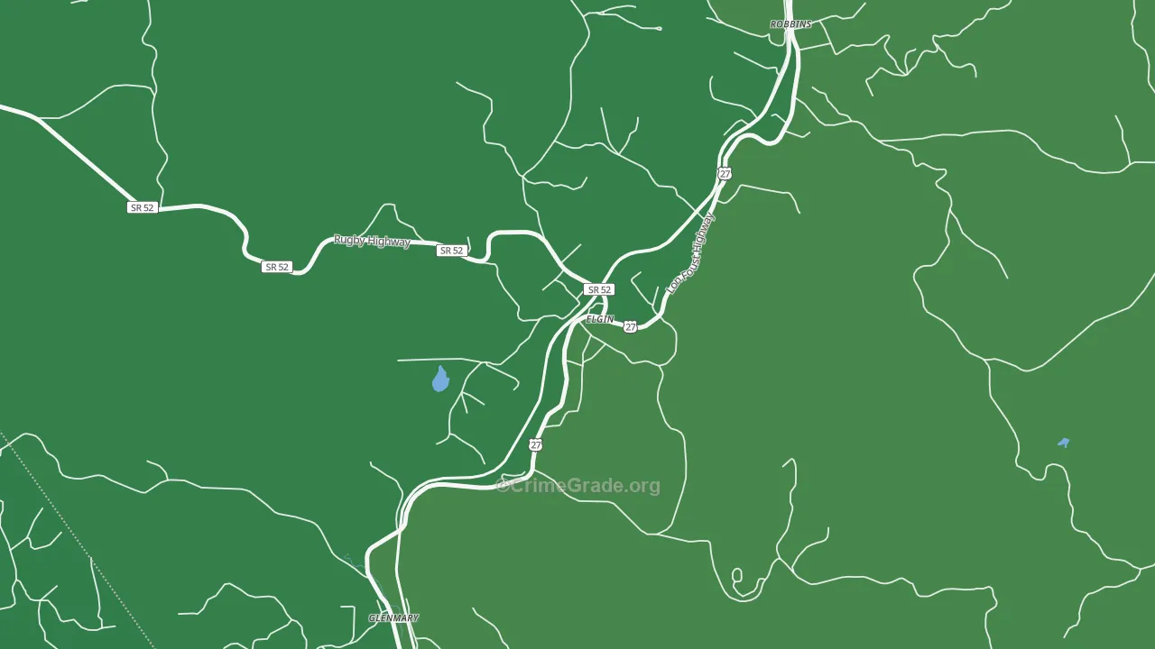 37732, TN Map of Vehicle Theft Rates