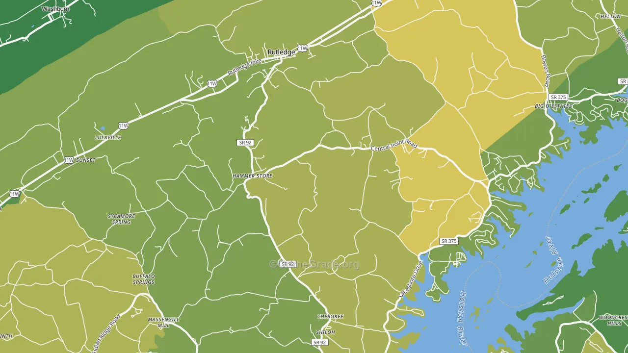 37861, TN Map of Vehicle Theft Rates