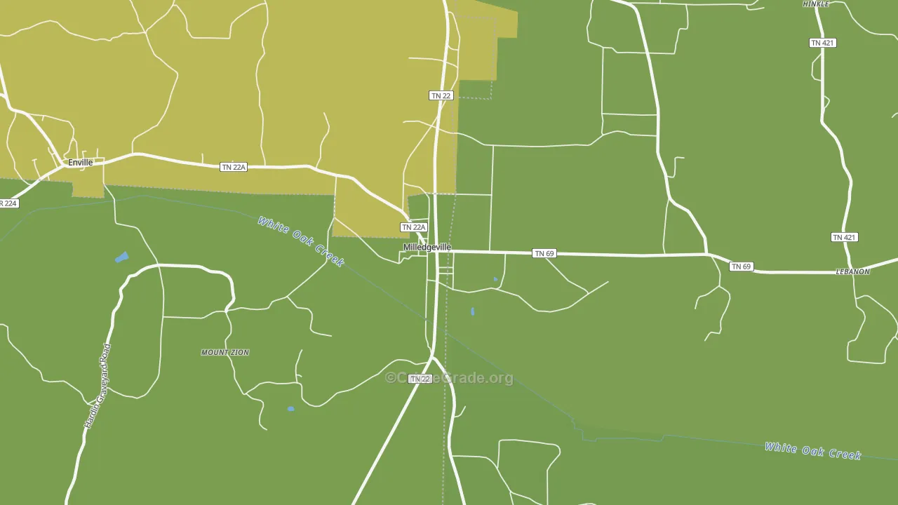 38359, TN Map of Vehicle Theft Rates