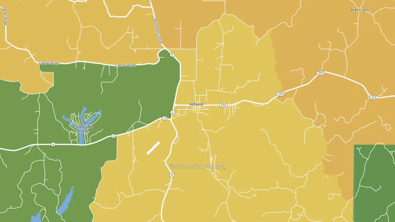 38603, MS Map of Vehicle Theft Rates