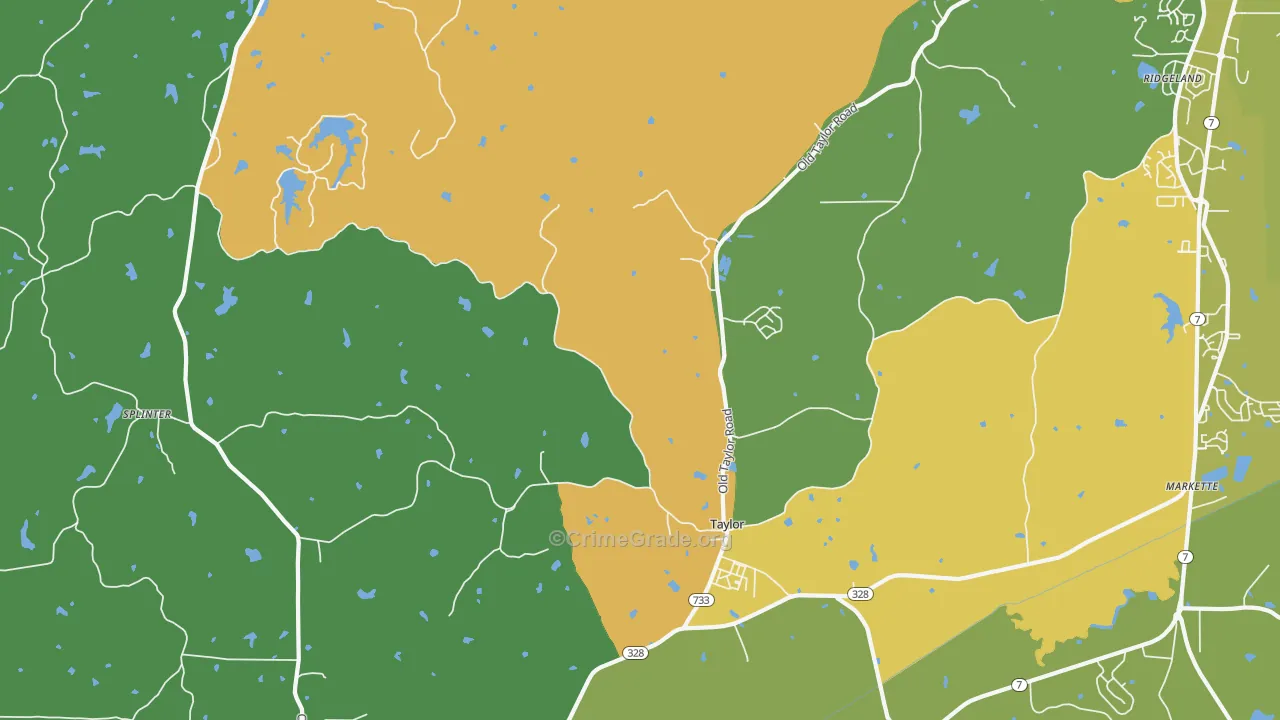 38673, MS Map of Vehicle Theft Rates