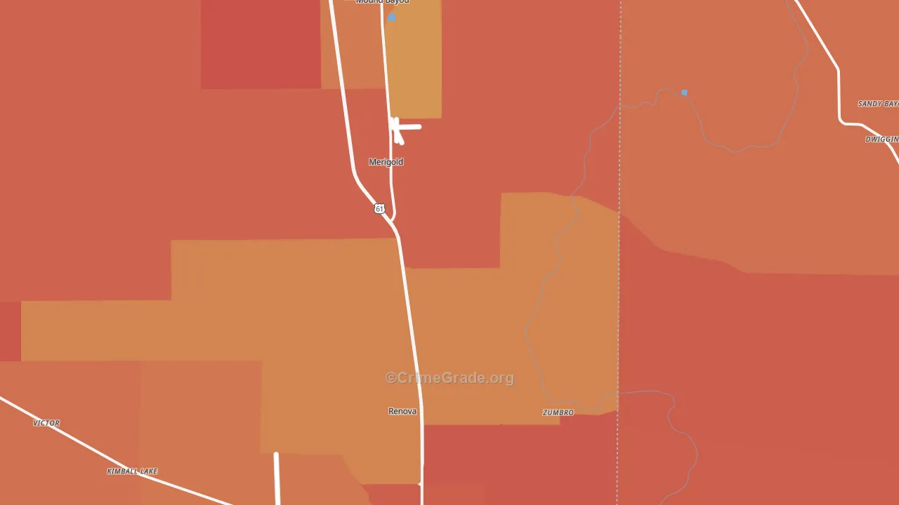 38759, MS Map of Vehicle Theft Rates