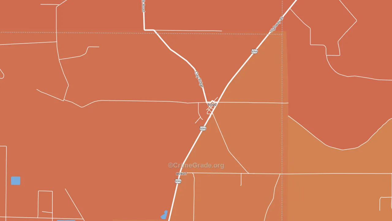 38768, MS Map of Vehicle Theft Rates