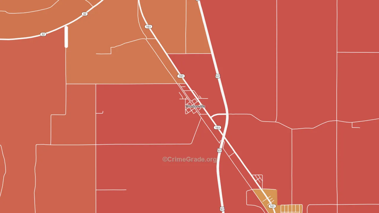 38781, MS Map of Vehicle Theft Rates