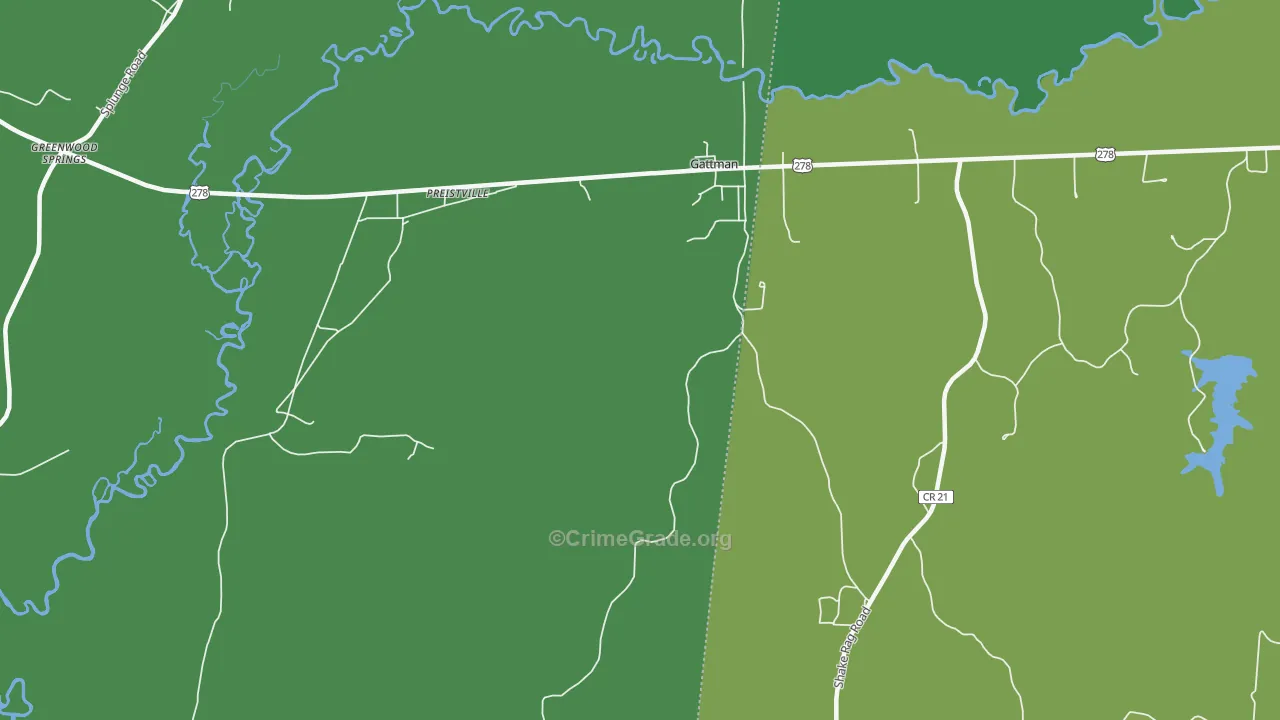 38844, MS Map of Vehicle Theft Rates