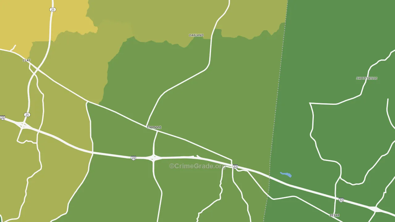 38876, MS Map of Vehicle Theft Rates