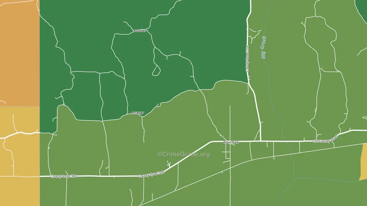 38914, MS Map of Vehicle Theft Rates