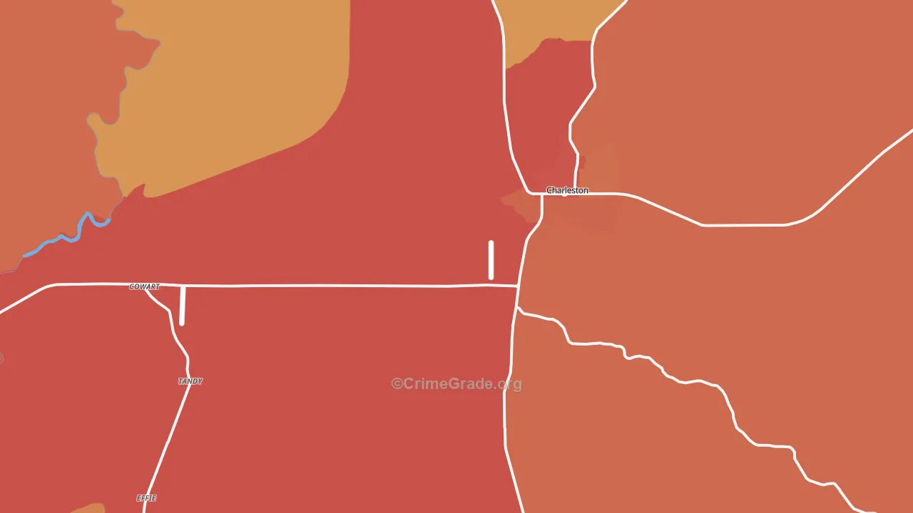 38921, MS Map of Vehicle Theft Rates