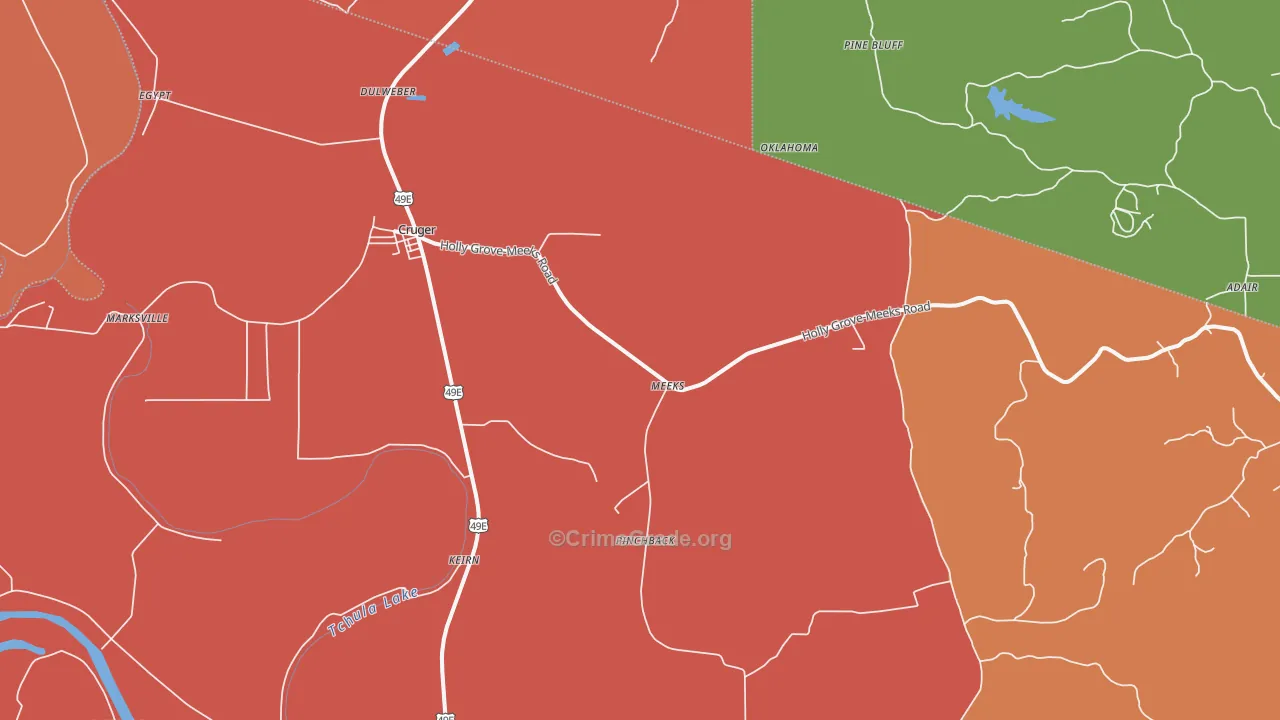 38924, MS Map of Vehicle Theft Rates