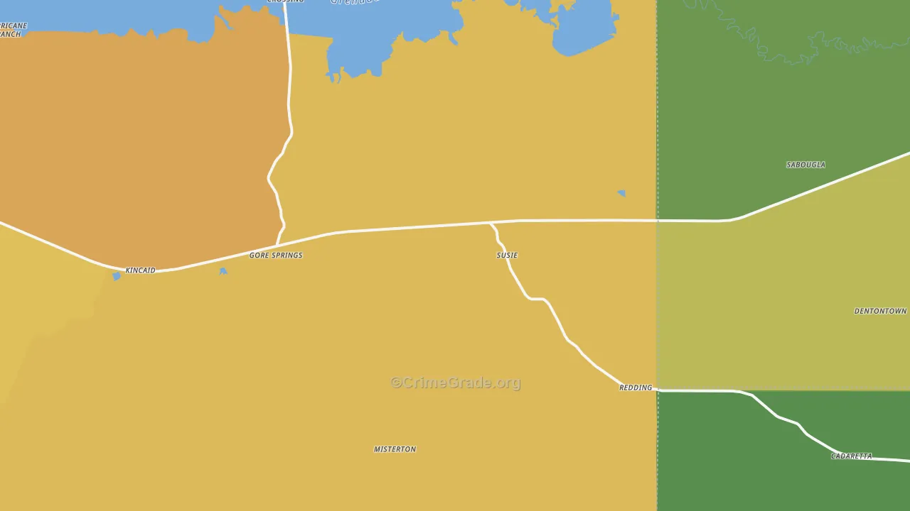 38929, MS Map of Vehicle Theft Rates