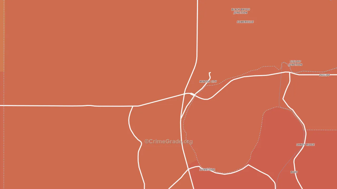 38944, MS Map of Vehicle Theft Rates