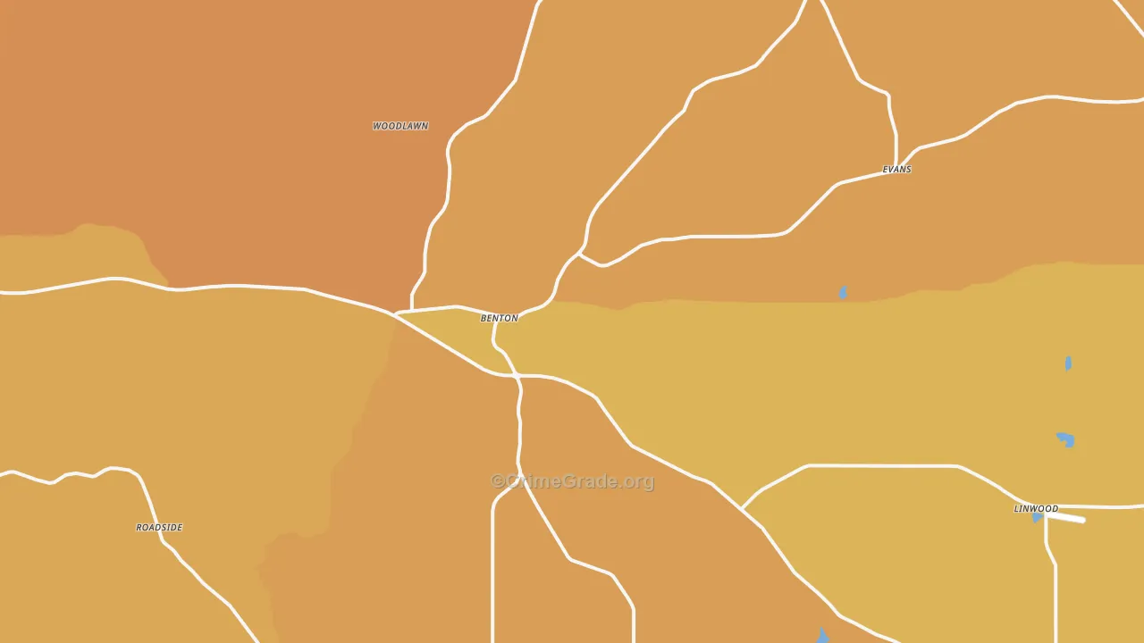 39039, MS Map of Vehicle Theft Rates