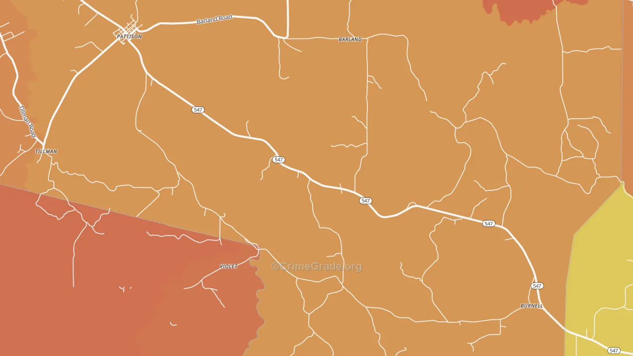 39144, MS Map of Vehicle Theft Rates
