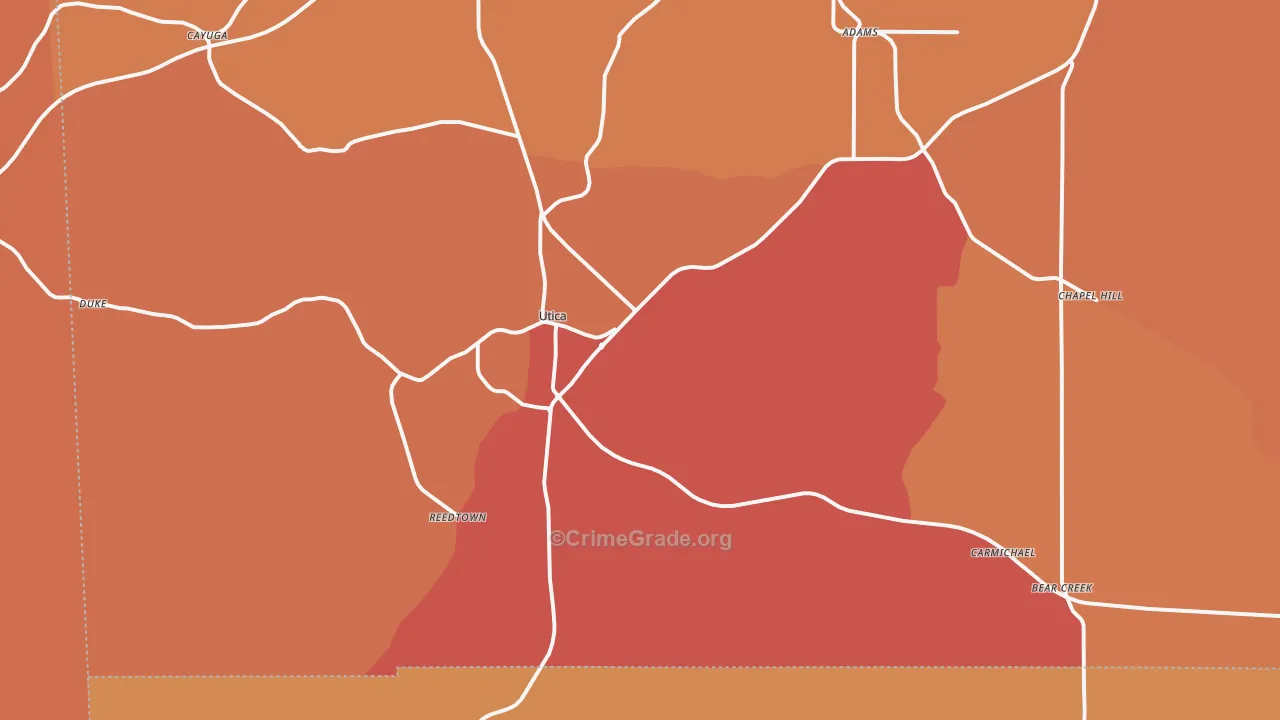 39175, MS Map of Vehicle Theft Rates
