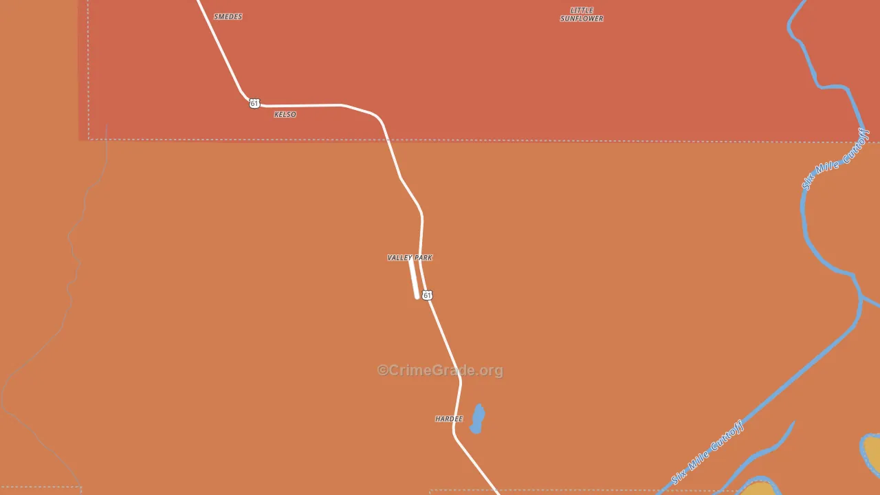 39177, MS Map of Vehicle Theft Rates