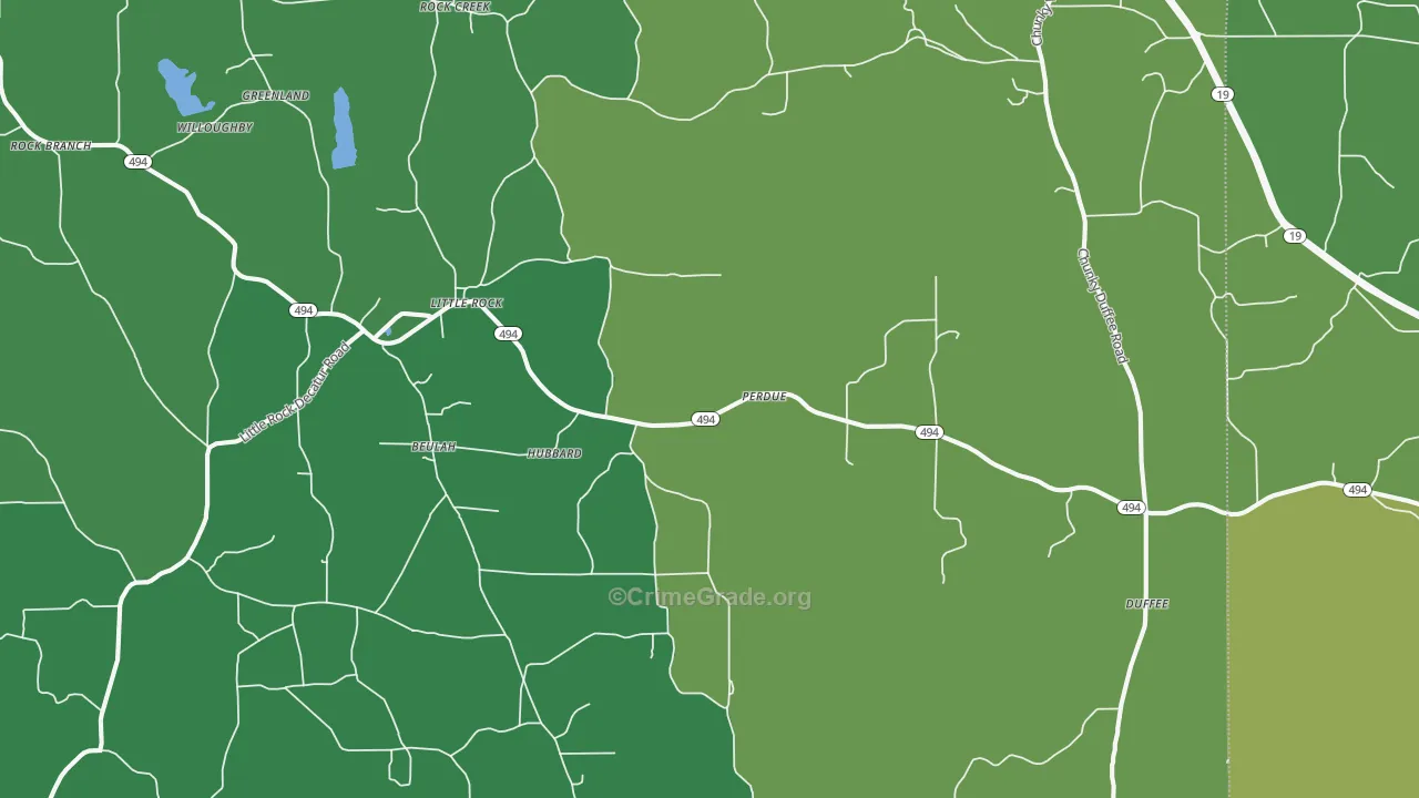 39337, MS Map of Vehicle Theft Rates