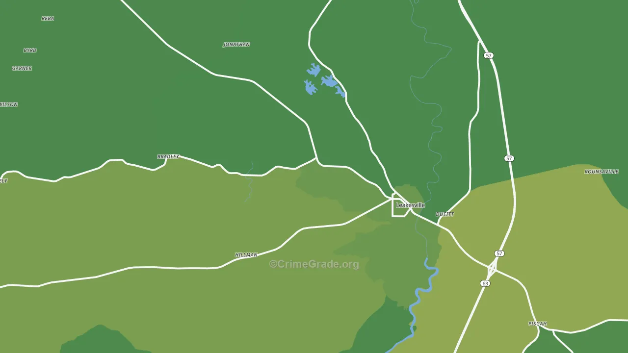 39451, MS Map of Vehicle Theft Rates