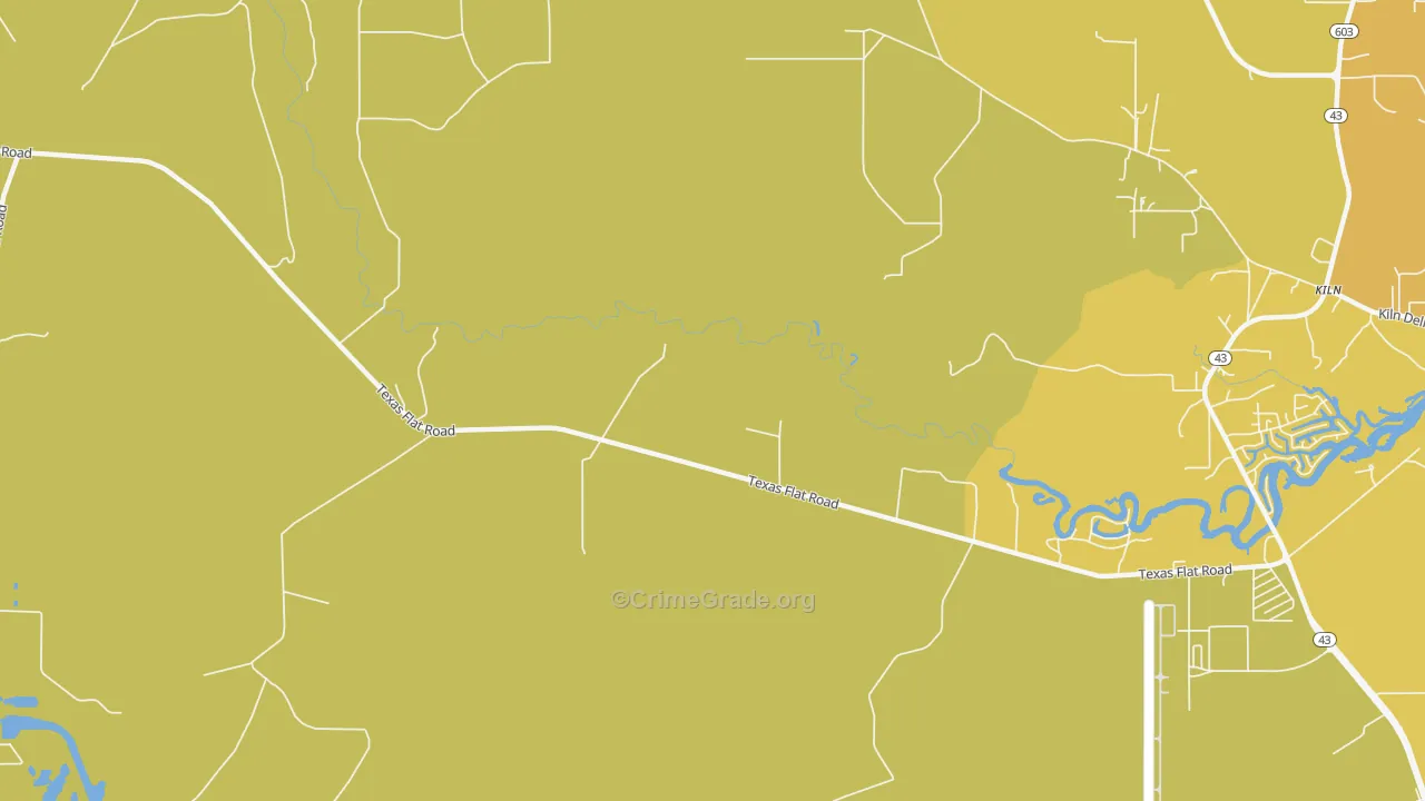 39521, MS Map of Vehicle Theft Rates