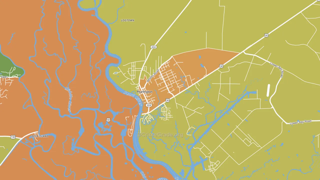 39572, MS Map of Vehicle Theft Rates
