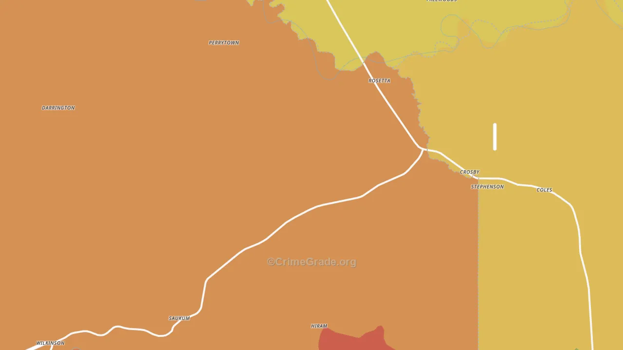 39633, MS Map of Vehicle Theft Rates