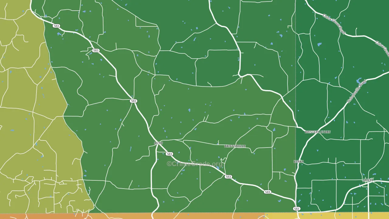 39662, MS Map of Vehicle Theft Rates